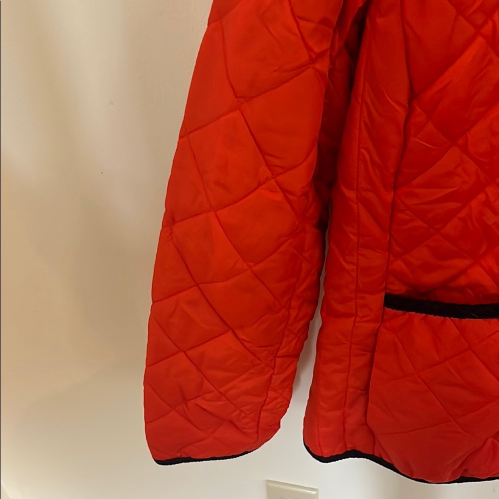 C Wonder Quilted Orange Jacket - Picture 4 of 13